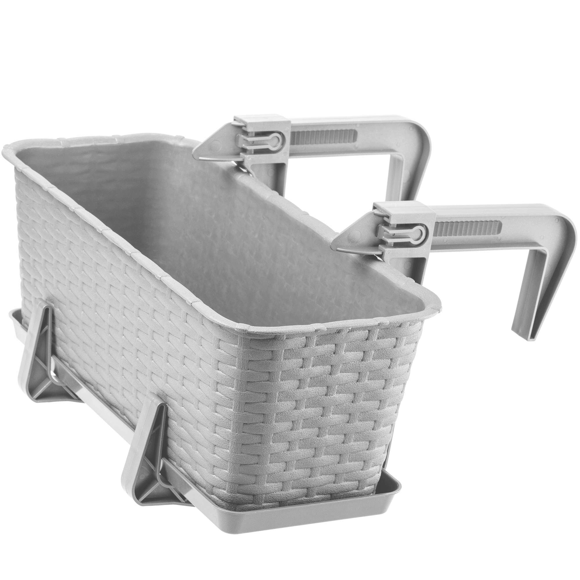 Balkónový box 40 x 17 cm, plast